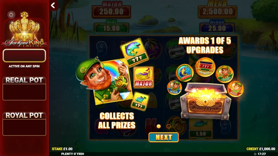 Plenty O’ Fish Jackpot King — screenshot 1