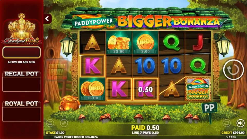 Paddy Power Bigger Bonanza — screenshot 1