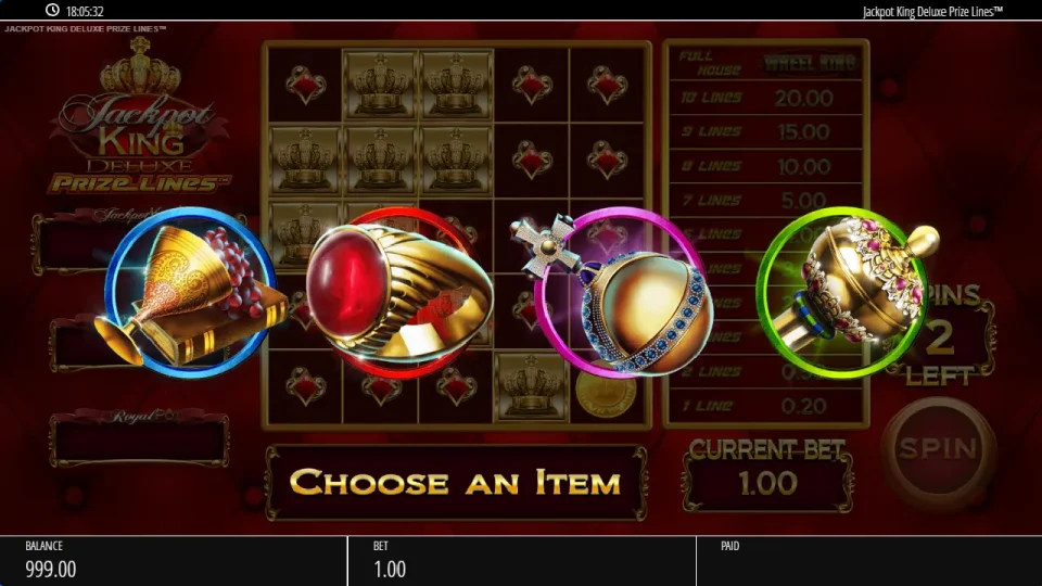 Jackpot King Deluxe Prize Lines — screenshot 1