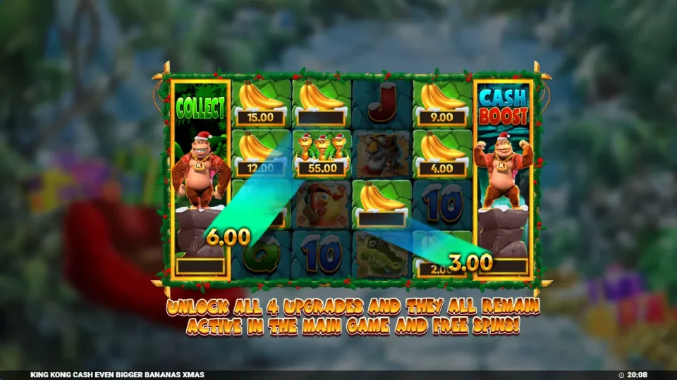 King Kong Cash Even Bigger Bananas Power Play — screenshot 1
