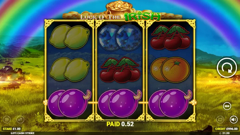 Luck O’ The Irish Cash Strike — screenshot 1