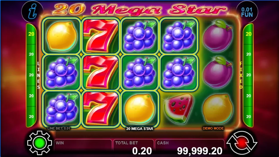 20 Mega Star — screenshot 2