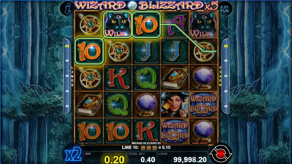 Wizard Blizzard x5 — screenshot 2