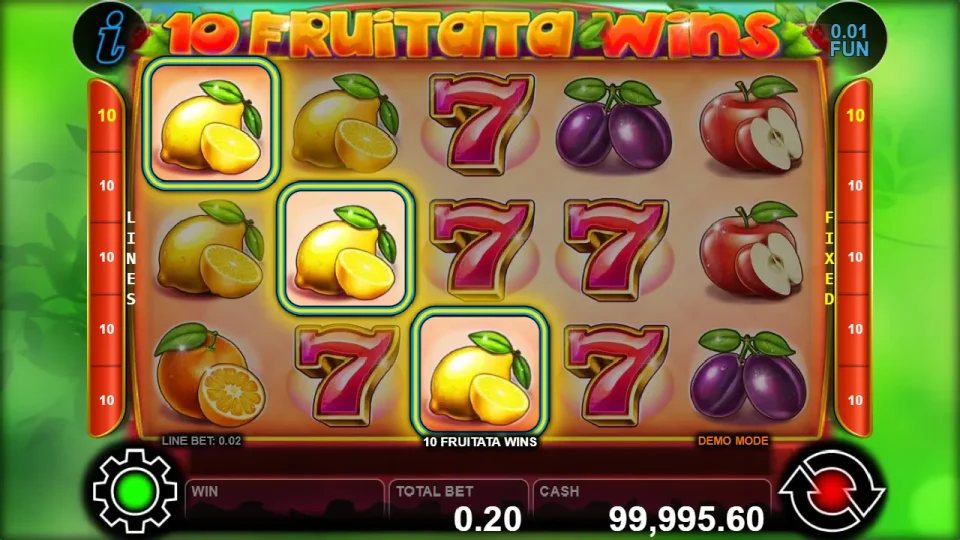 10 Fruitata Wins — screenshot 1