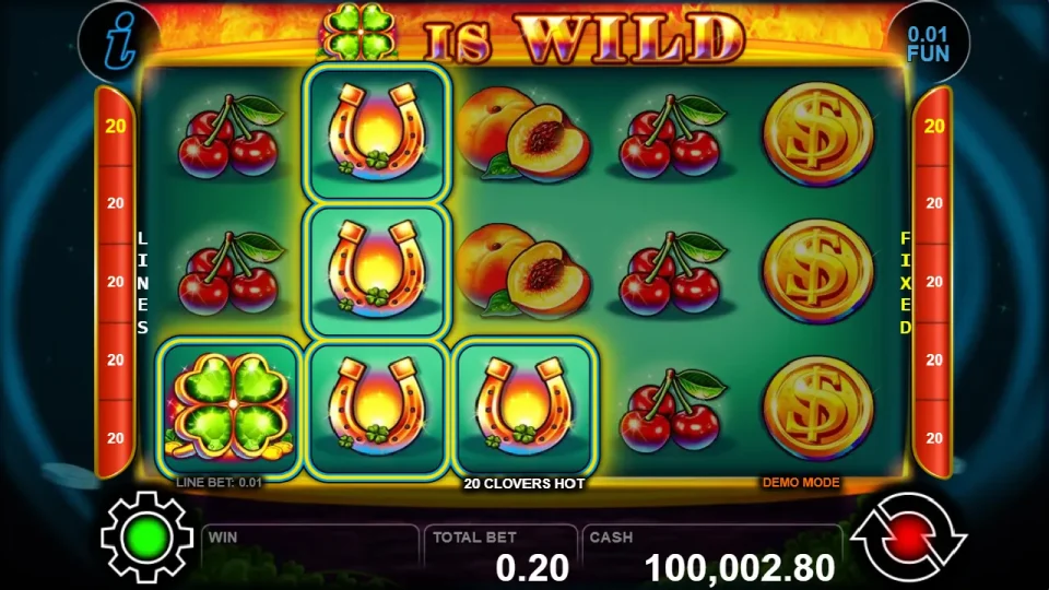20 Clovers Hot — screenshot 1