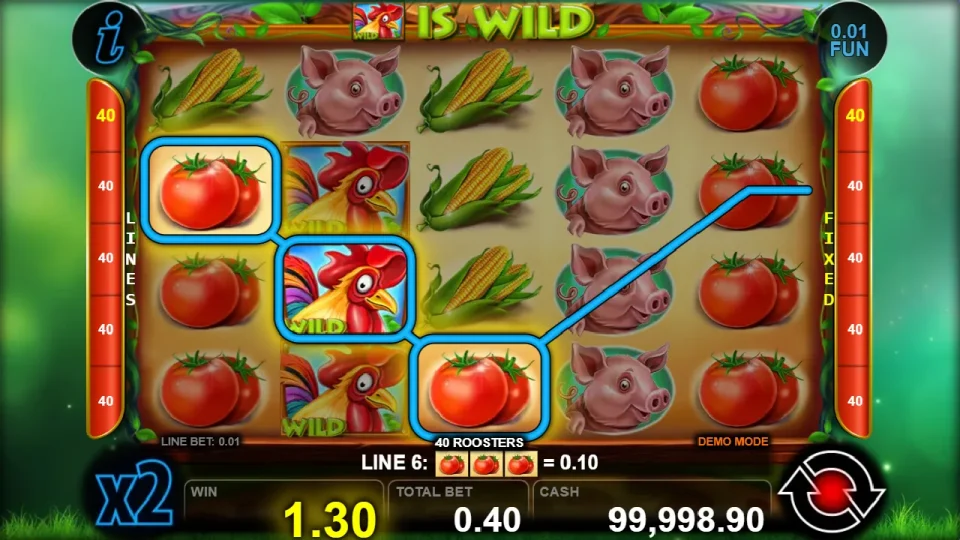 40 Roosters — screenshot 1