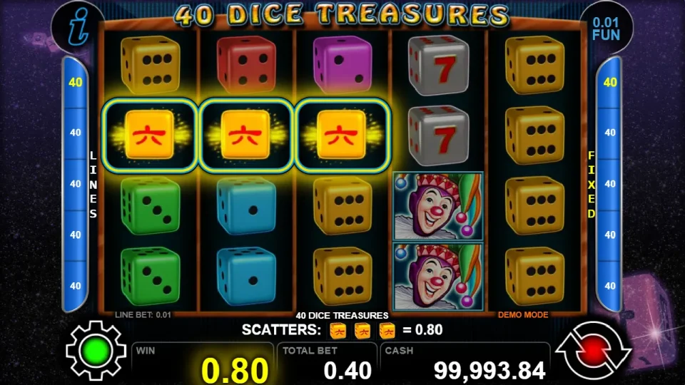 40 Dice Treasures — screenshot 1