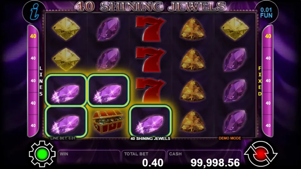 40 Shining Jewels — screenshot 1
