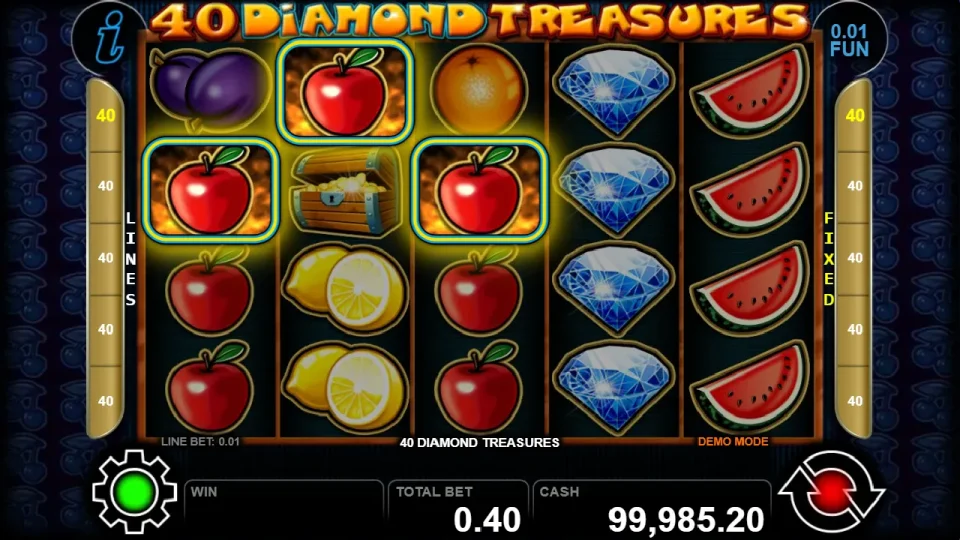 40 Diamond Treasures — screenshot 1