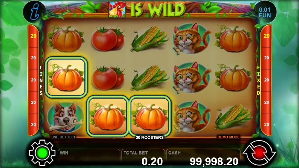 20 Roosters — screenshot 1
