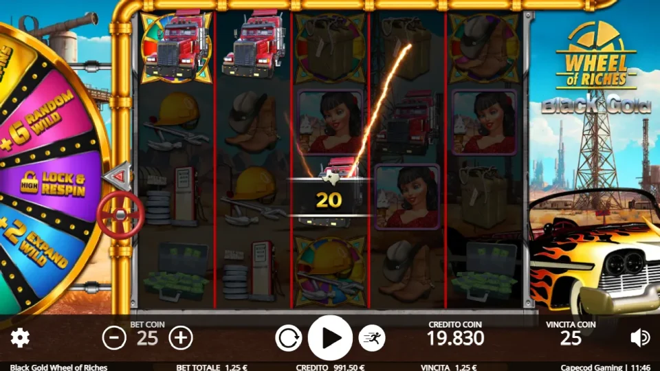 Black Gold Wheel of Riches — screenshot 2