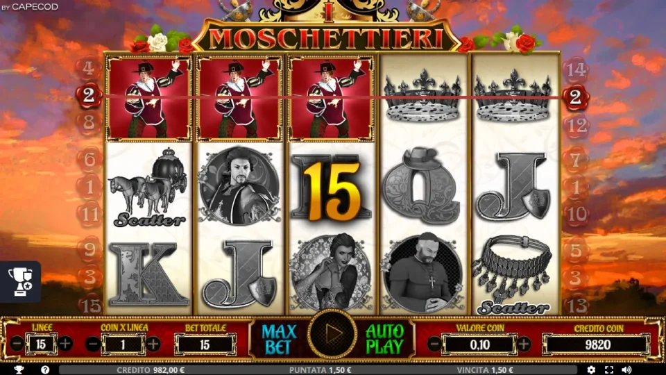 I Moschettieri — screenshot 2