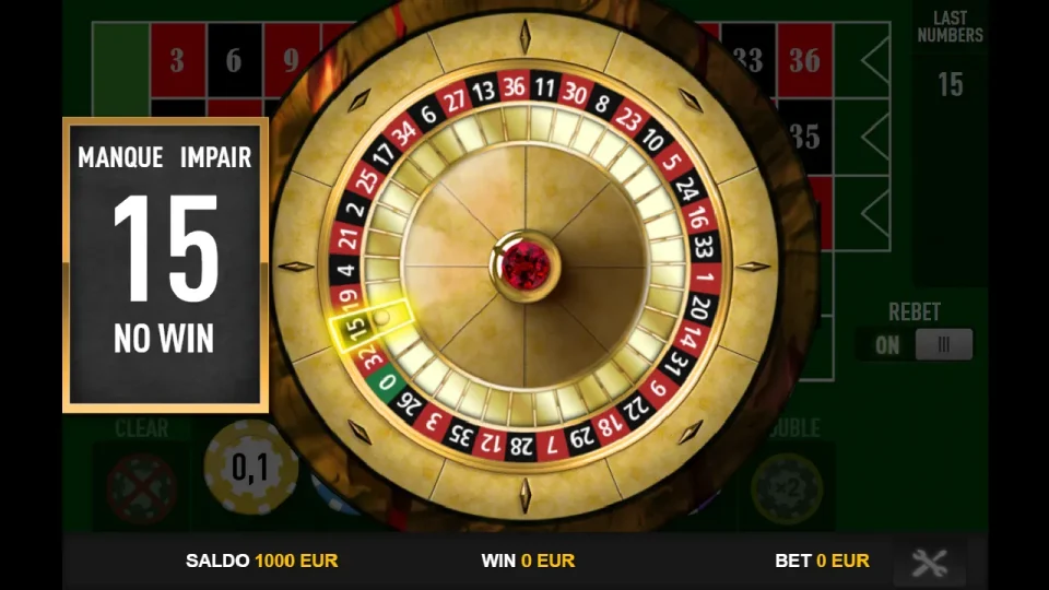 French Roulette — screenshot 2