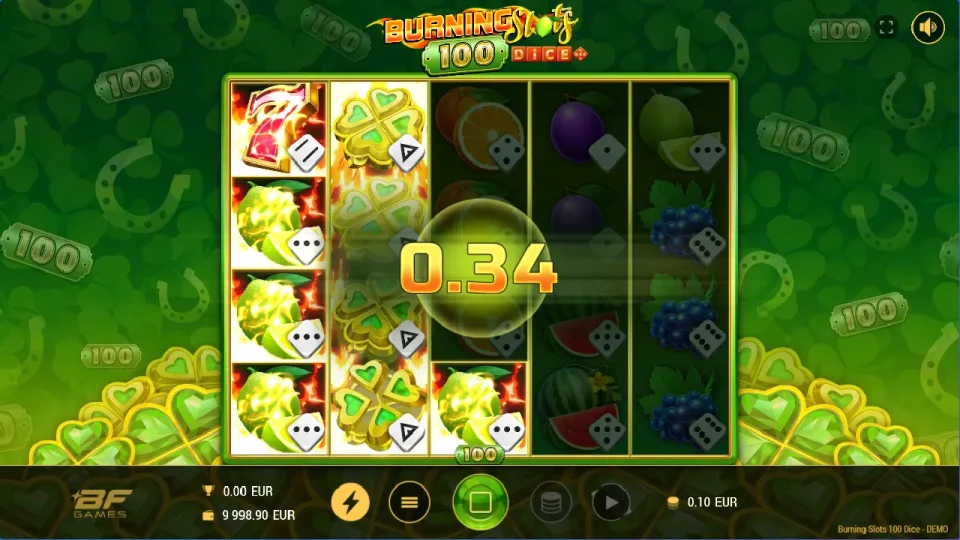 Burning Slots 100 Dice — screenshot 2