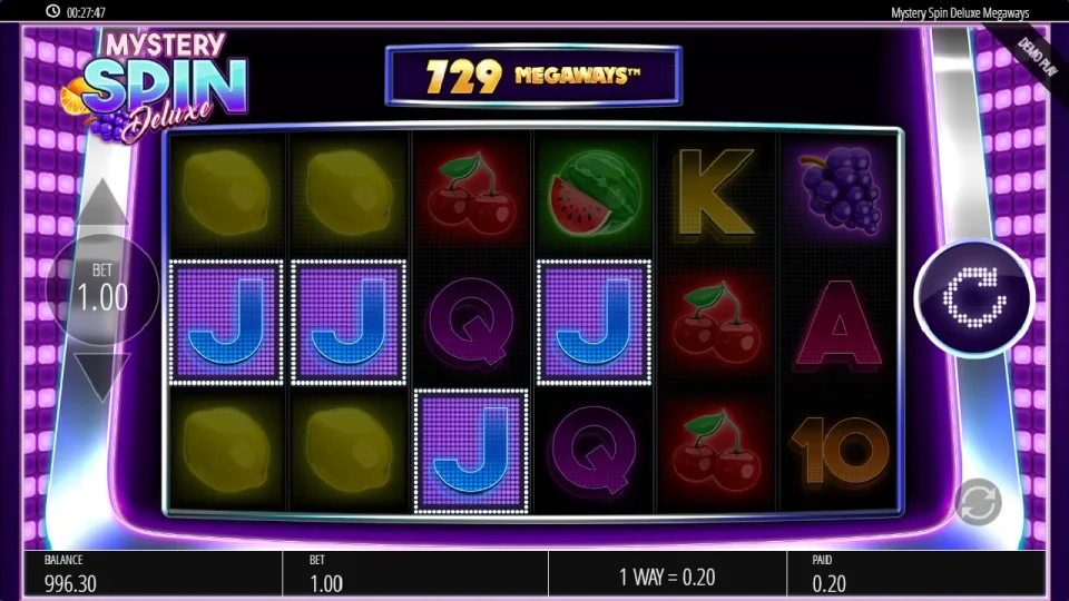 Mystery Spin Deluxe Megaways — screenshot 3