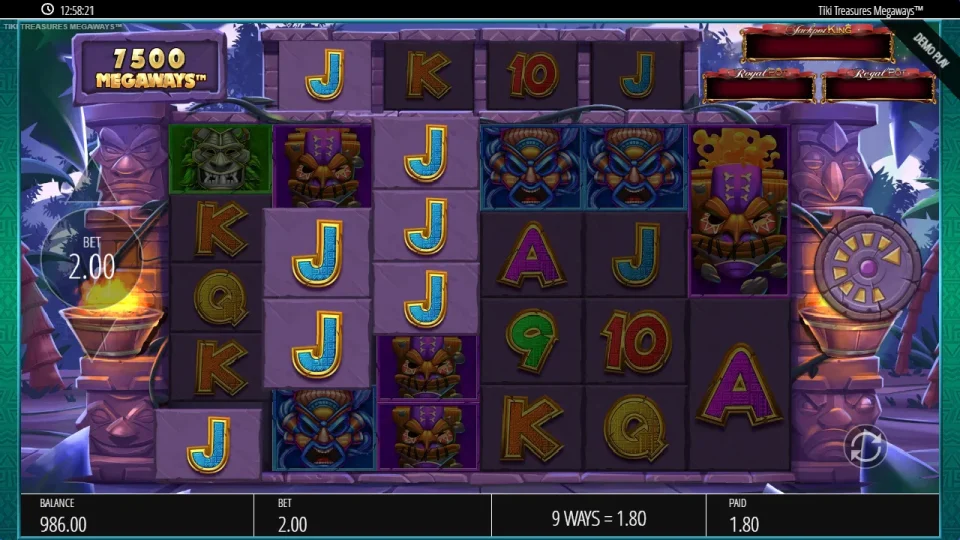 Tiki Treasures Megaways — screenshot 3