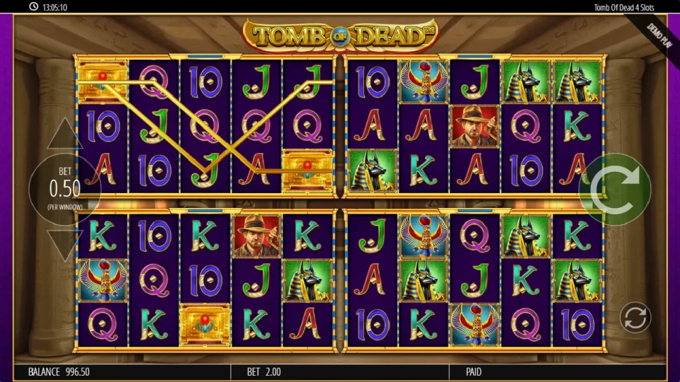 Tomb Of Dead Power 4 Slots — screenshot 4