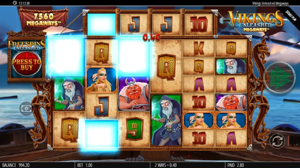 Vikings Unleashed Megaways — screenshot 4