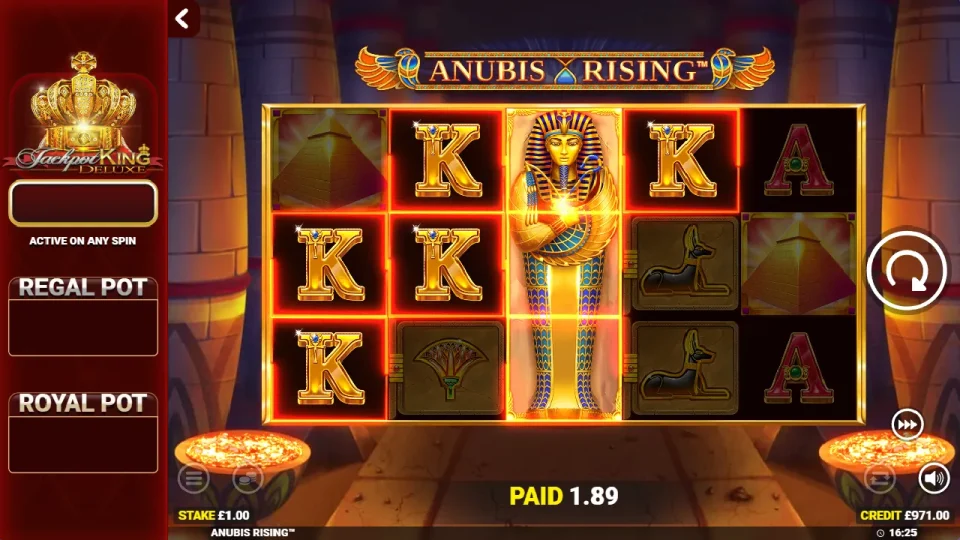 Anubis Rising Jackpot King — screenshot 5