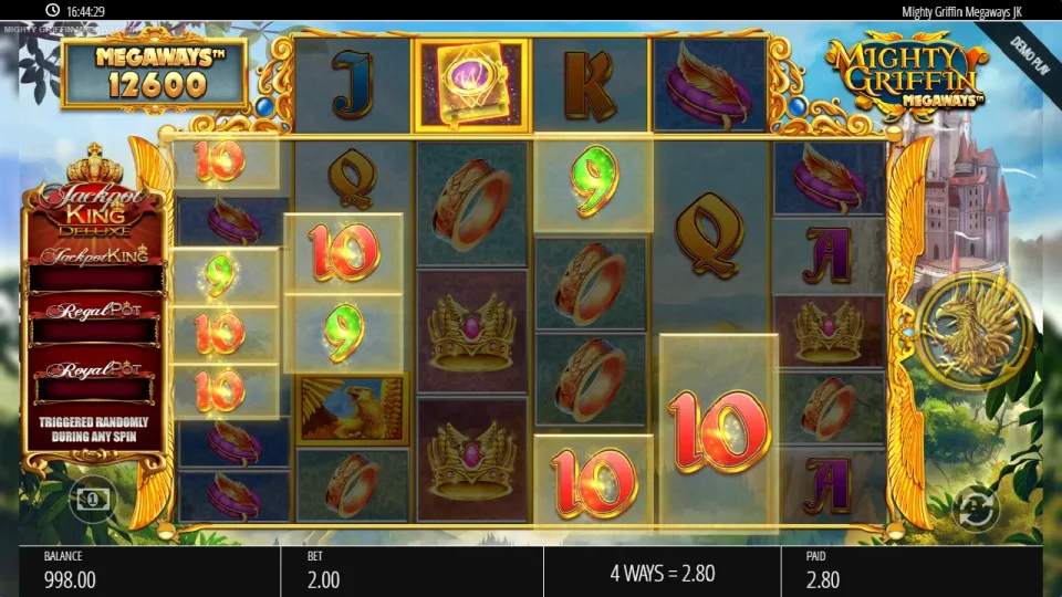 Mighty Griffin Megaways — screenshot 3