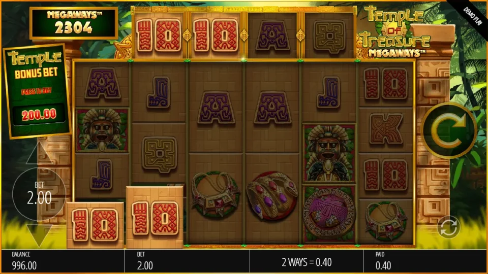 Temple of Treasure Megaways — screenshot 2