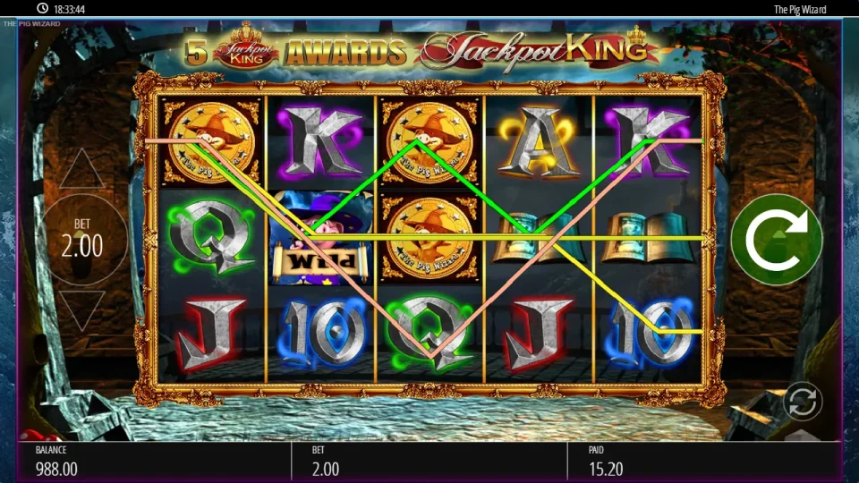 The Pig Wizard Jackpot King — screenshot 2
