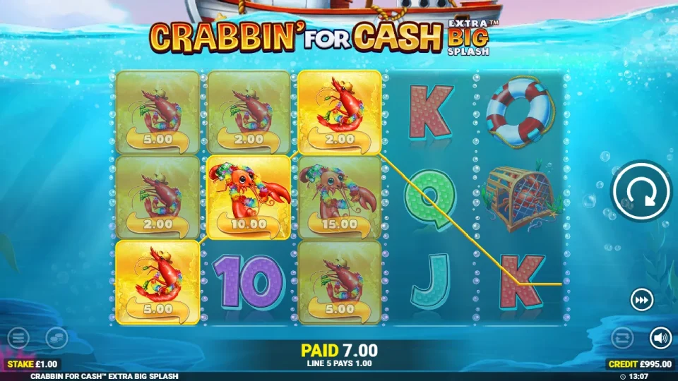 Crabbin For Cash Extra Big Splash — screenshot 3
