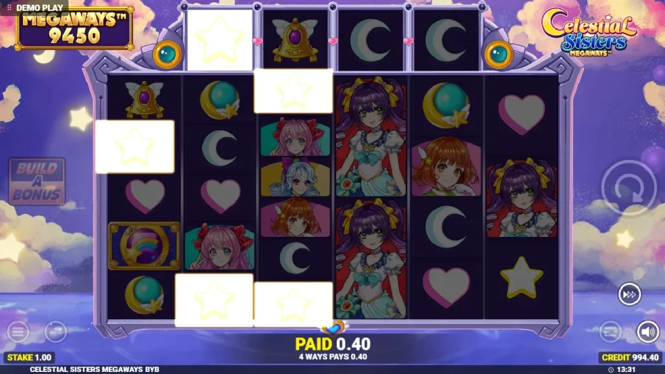Celestial Sisters Megaways Build Your Bonus — screenshot 3