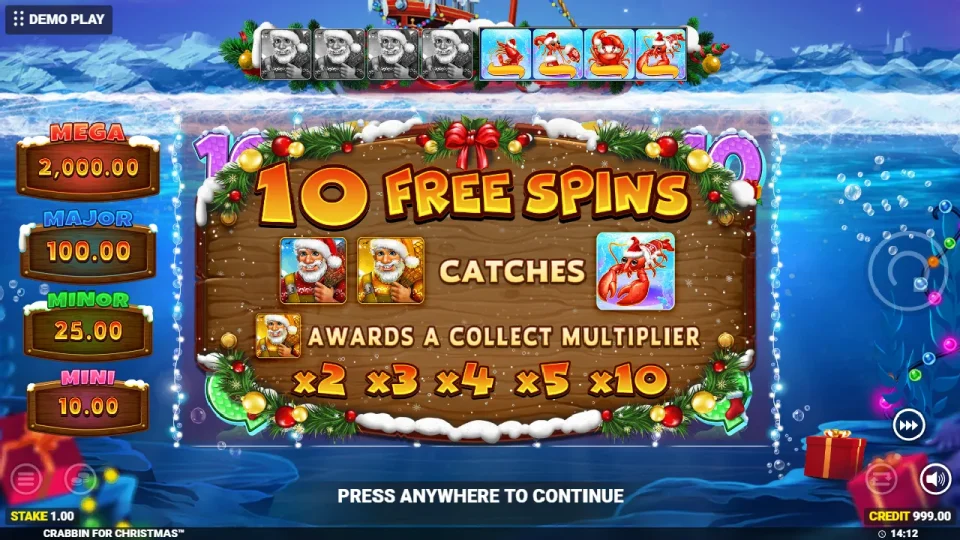 Crabbin for Christmas — screenshot 9