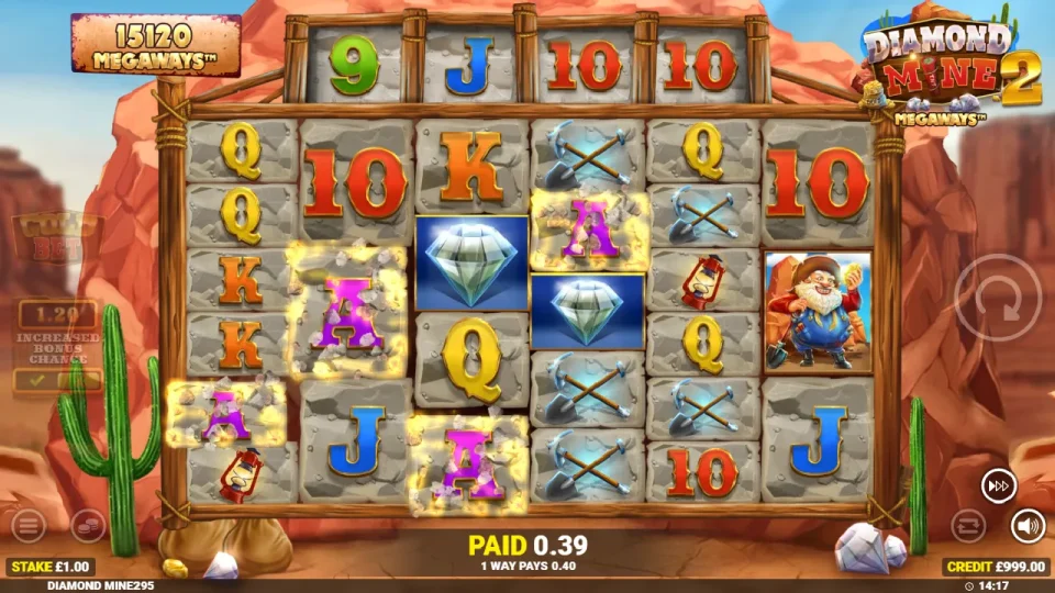 Diamond Mine 2 Megaways — screenshot 3