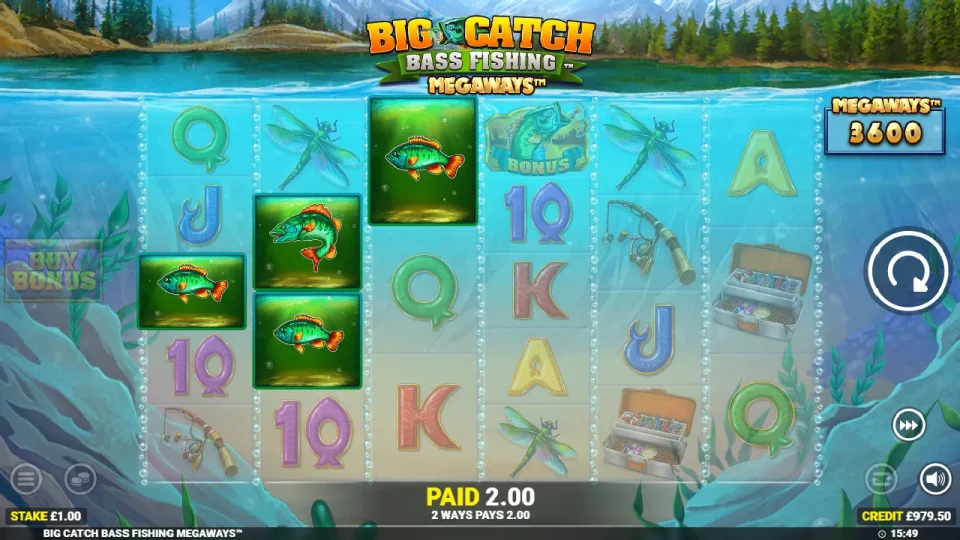 Big Catch Bass Fishing Megaways — screenshot 3
