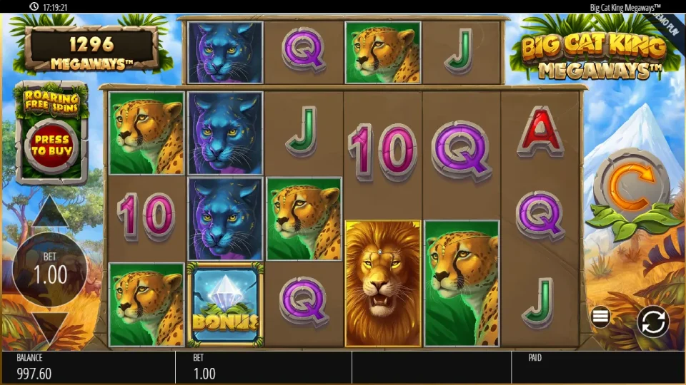 Big Cat King Megaways — screenshot 6