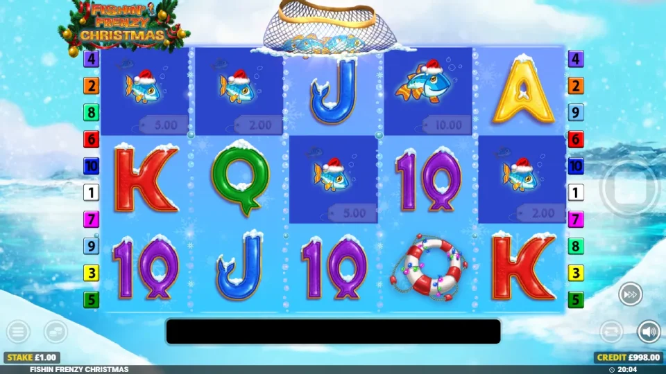 Fishin’ Frenzy Christmas — screenshot 3