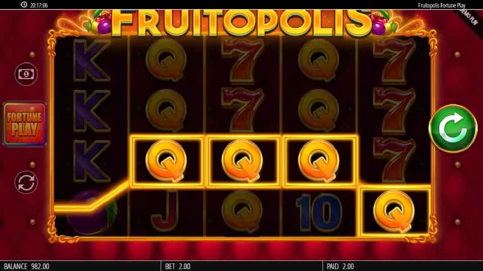 Fruitopolis Fortune Play — screenshot 2