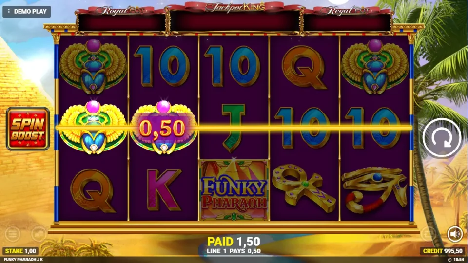 Funky Pharaoh Jackpot King — screenshot 3