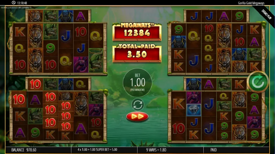 Gorilla Gold Megaways — screenshot 2