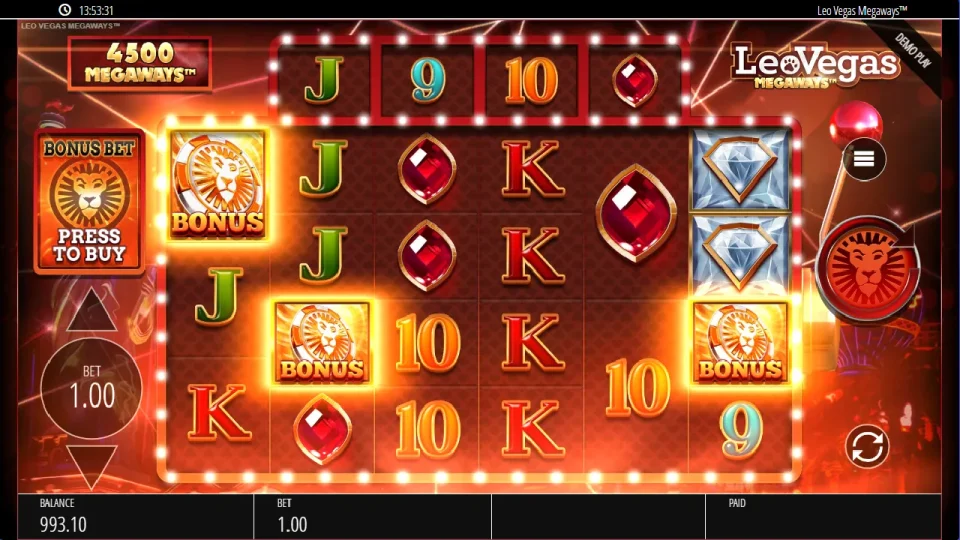 LeoVegas Megaways — screenshot 3