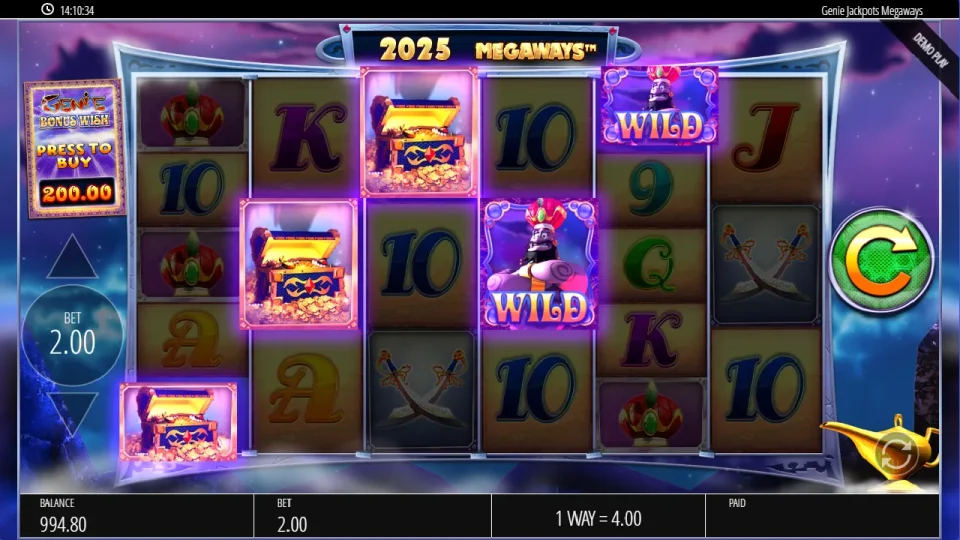 Genie Jackpots Megaways — screenshot 3