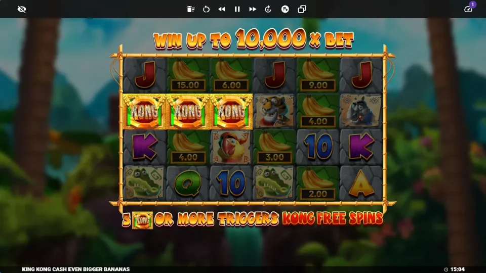 King Kong Cash Even Bigger Bananas — screenshot 3