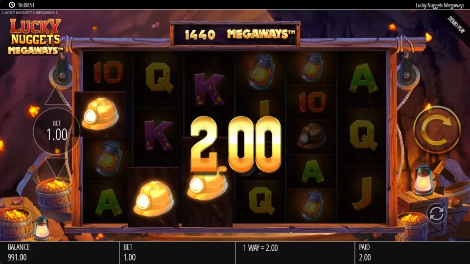 Lucky Nuggets Megaways — screenshot 3
