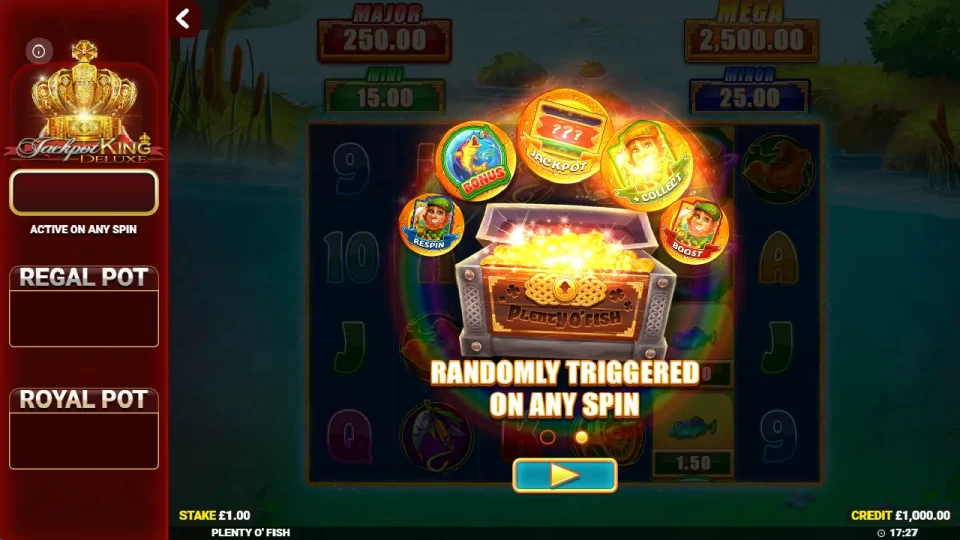 Plenty O’ Fish Jackpot King — screenshot 2