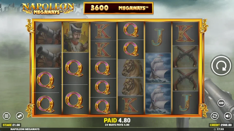 Napoleon Megaways — screenshot 2