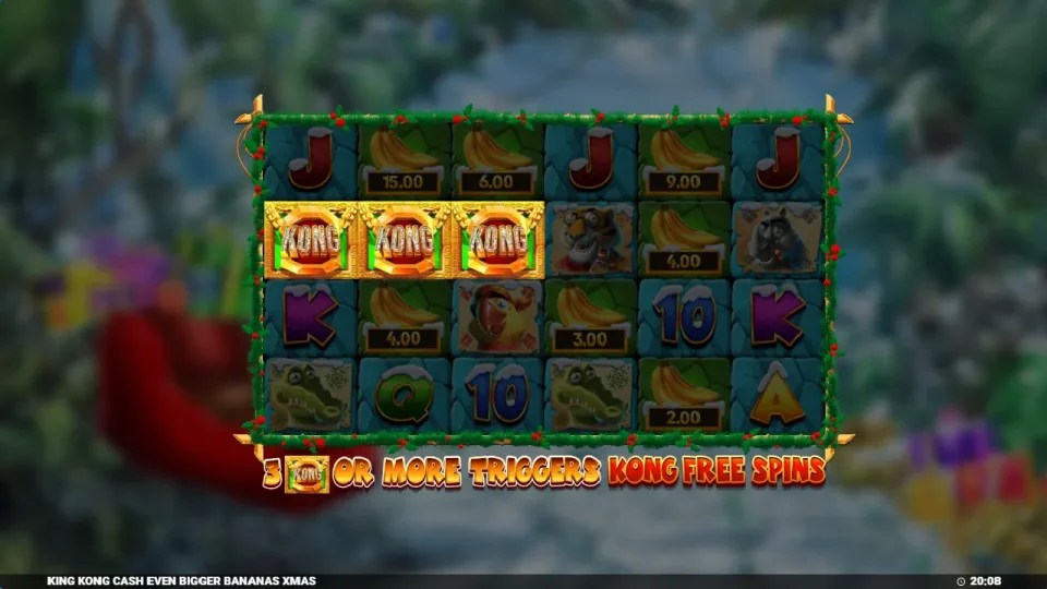 King Kong Cash Even Bigger Bananas Power Play — screenshot 2