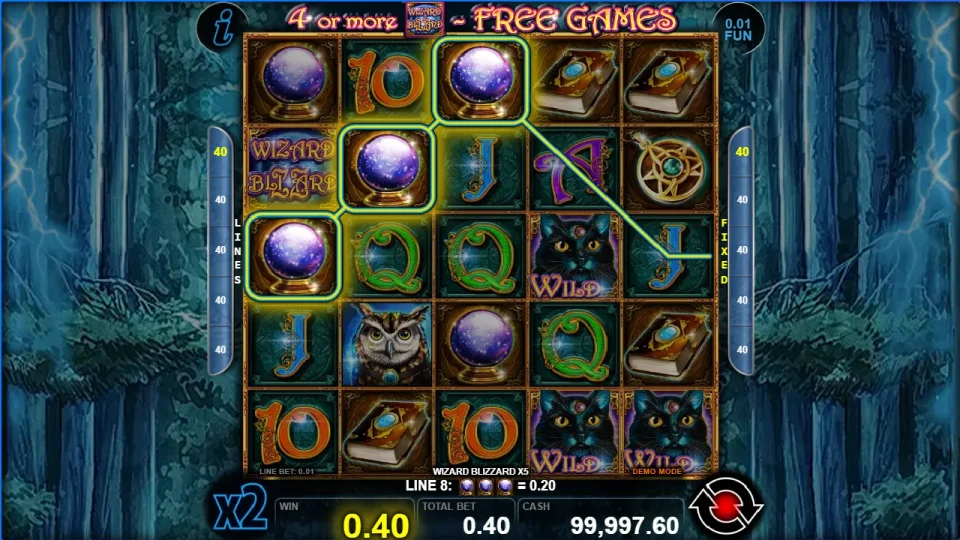 Wizard Blizzard x5 — screenshot 3