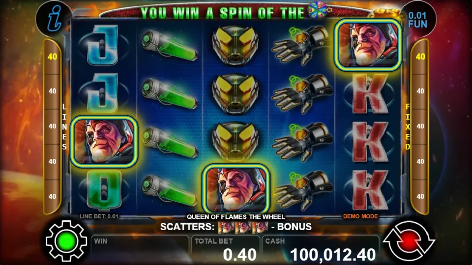 Queen of Flames The Wheel — screenshot 3