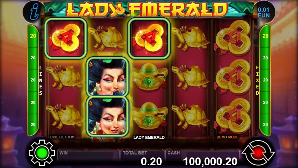 Lady Emerald — screenshot 2