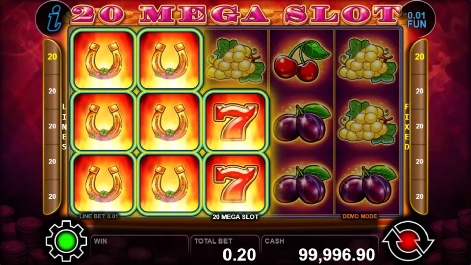 20 Mega Slot — screenshot 2