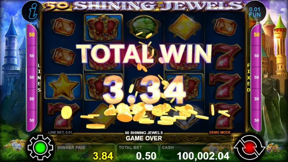 50 Shining Jewels — screenshot 2