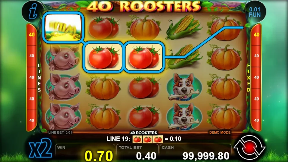 40 Roosters — screenshot 2