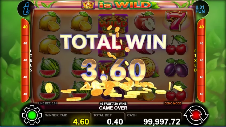 40 Fruitata Wins — screenshot 2